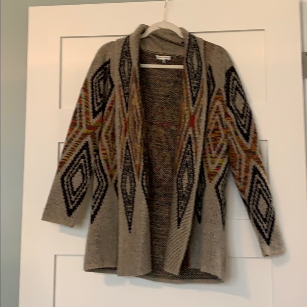 Woven Heart Sweater